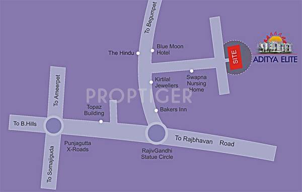 Images for Location Plan of Sri Aditya Elite