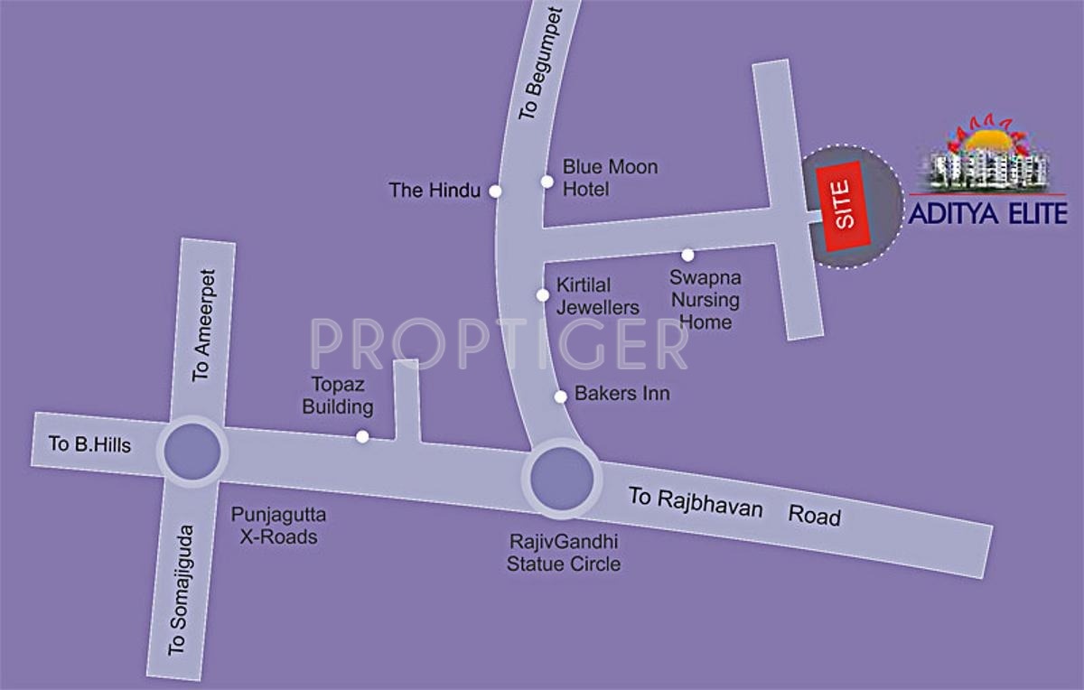 Images for Location Plan of Sri Aditya Elite