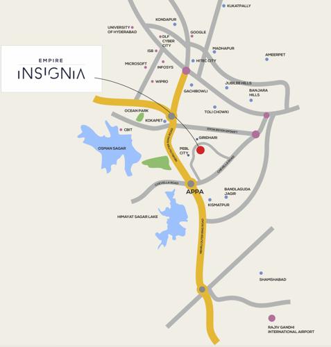  insignia Images for Location Plan of Empire Insignia