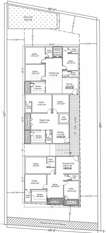 Images for Cluster Plan of Royal Sai Krishna Mansion