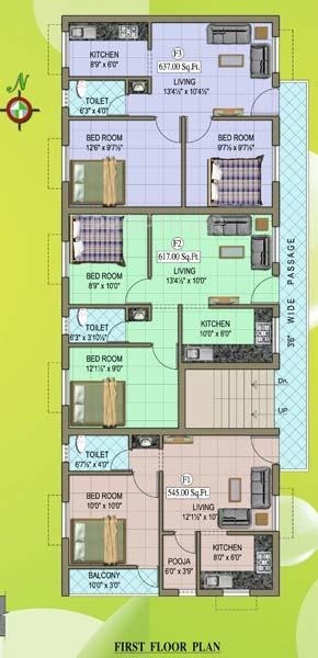 Images for Cluster Plan of MS Builders Sri Padmavathy Nagar