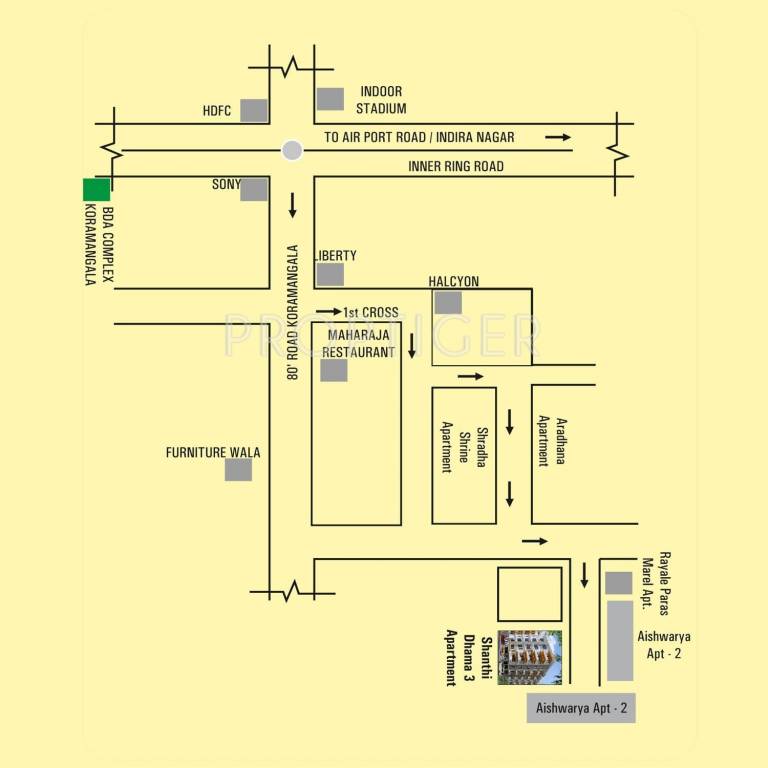 Images for Location Plan of Manasa Shanti Dhama