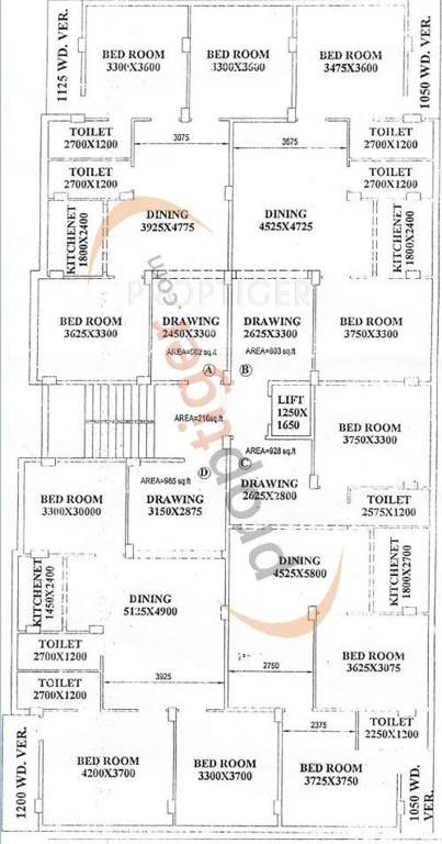 Images for Cluster Plan of Perfect Builders Sharanya Enclave