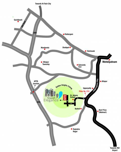 Images for Location Plan of Forward Engineering Elegance