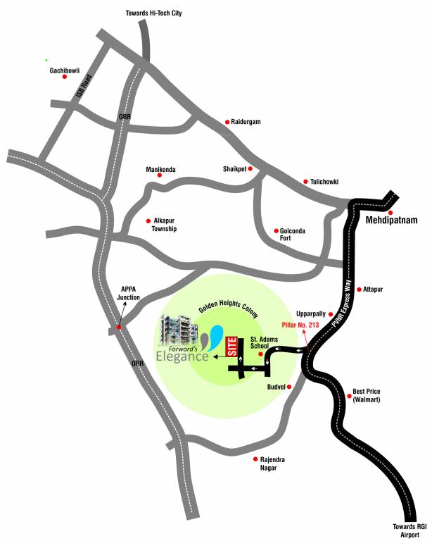 Images for Location Plan of Forward Engineering Elegance