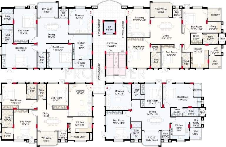 Images for Cluster Plan of Sri Aditya Pride