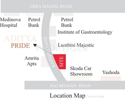 Images for Location Plan of Sri Aditya Pride pride Images for Location Plan of Sri Aditya Pride