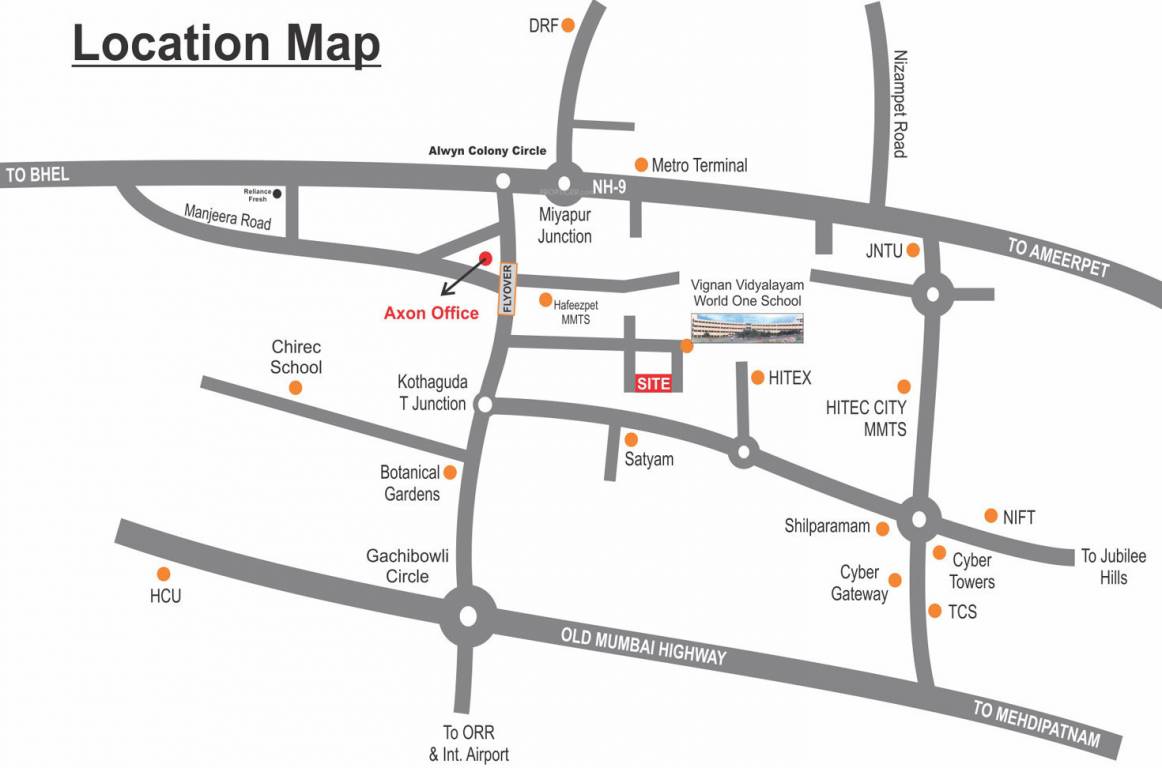 Images for Location Plan of Axon Housing Movva Residency