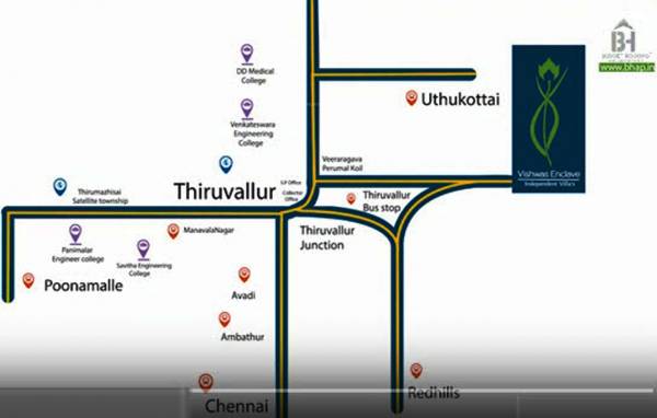 Images for Location Plan of Budget Vishwas Enclave
