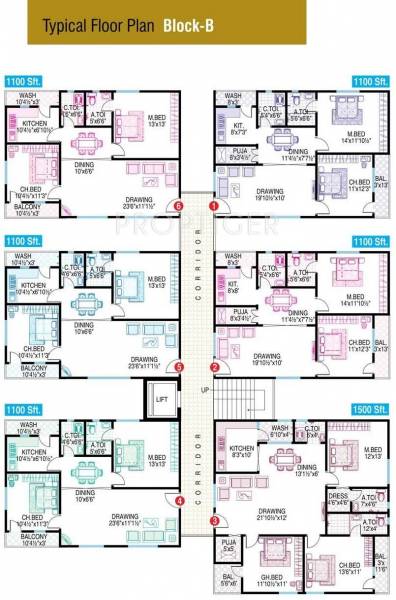 Images for Cluster Plan of Sai Mitra Towers Images for Cluster Plan of Sai Mitra Towers
