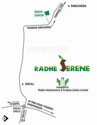 Images for Location Plan of Radhe Radhe Serene Images for Location Plan of Radhe Radhe Serene