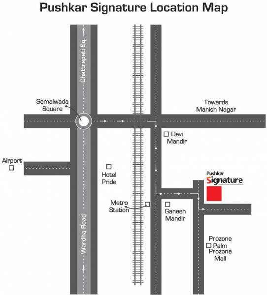 Images for Location Plan of Pushkar Signature