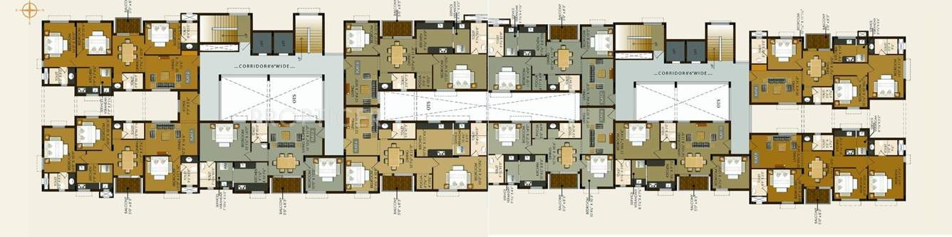 aashirwad Images for Cluster Plan of Adinath Aashirwad