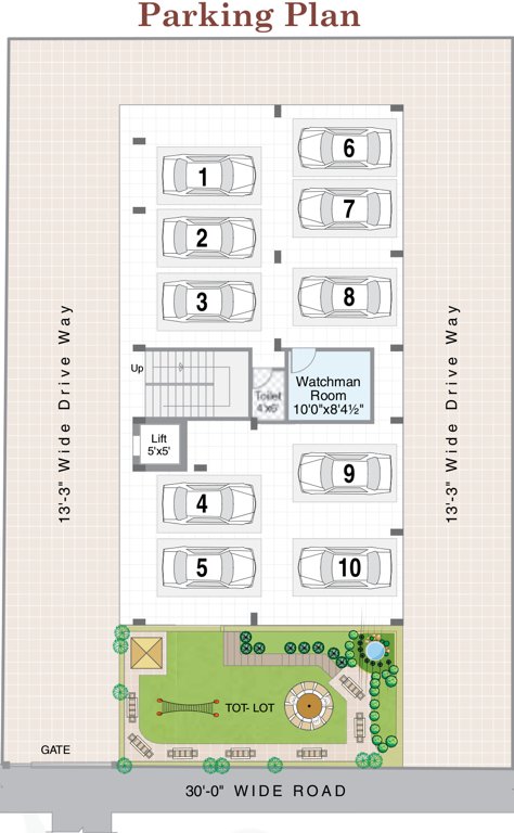 Images for Cluster Plan of RSRPPL Sai KVM Residency