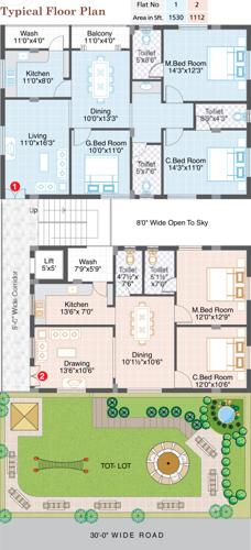 Images for Cluster Plan of RSRPPL Sai KVM Residency