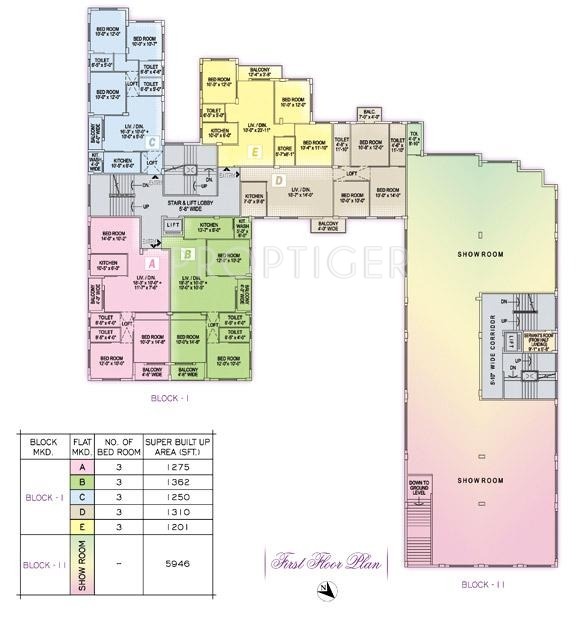 Images for Cluster Plan of Akshara Group Pearl