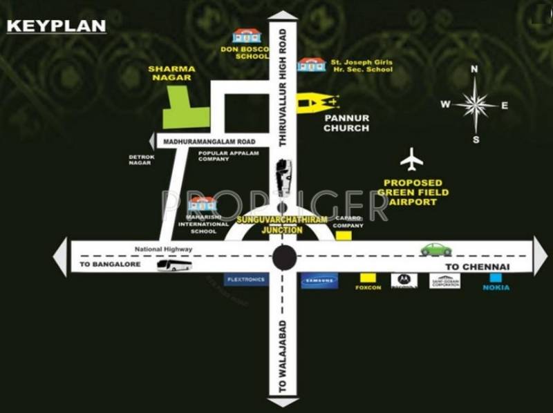 Images for Location Plan of Anbu Realtors Sharma Nagar