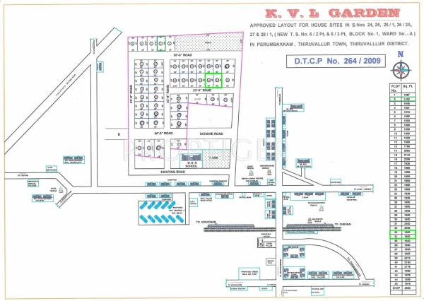 Images for Layout Plan of Anbu Realtors KVL Garden