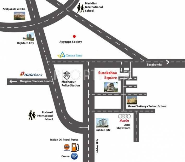 Images for Location Plan of Surakshaa Surakshaa Square
