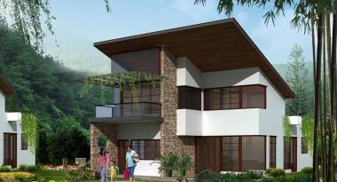 Images for Elevation of Tranquille Living Spaces Belle Vue Chalets Images for Elevation of Tranquille Living Spaces Belle Vue Chalets