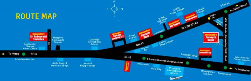 Images for Location Plan of Bhoomatha Prasanth Nagar