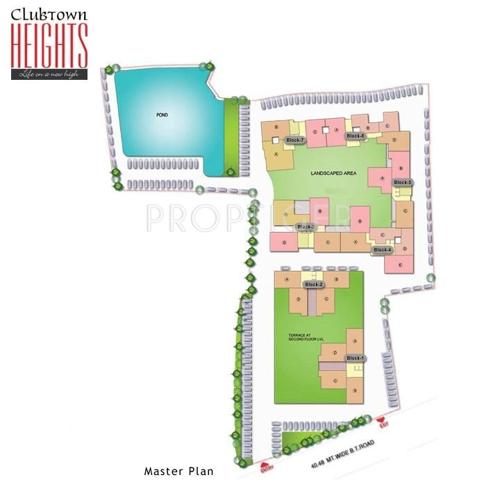  clubtown-heights Images for Master Plan of Space Group Clubtown Heights