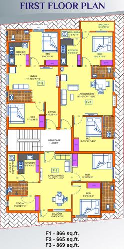 Images for Cluster Plan of Guhan Shakunth Nivas