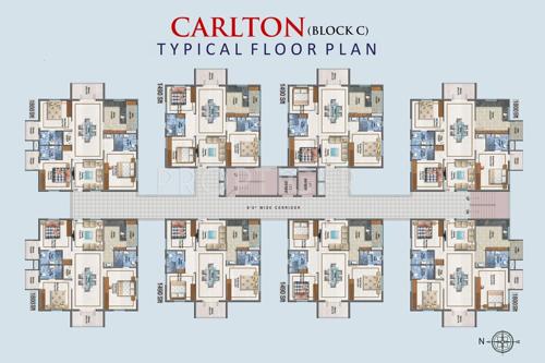  imperial-heights Images for Cluster Plan of Aditya Imperial Heights