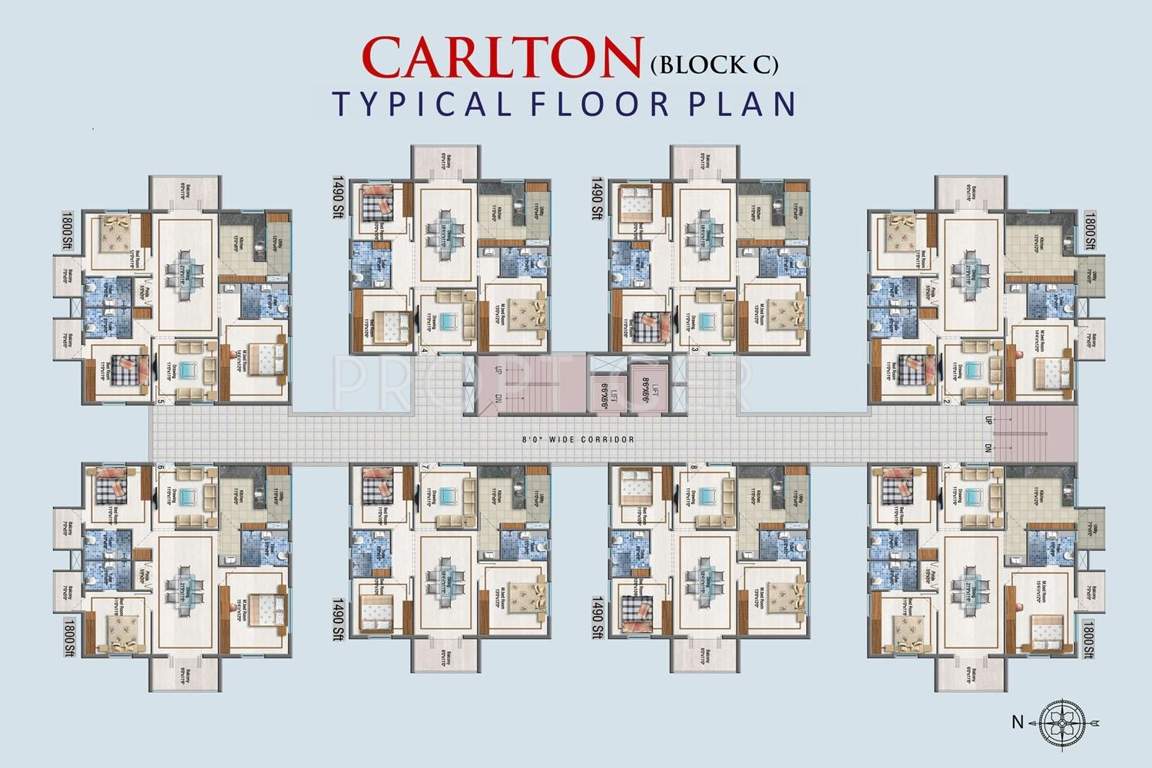  imperial heights Images for Cluster Plan of Aditya Imperial Heights
