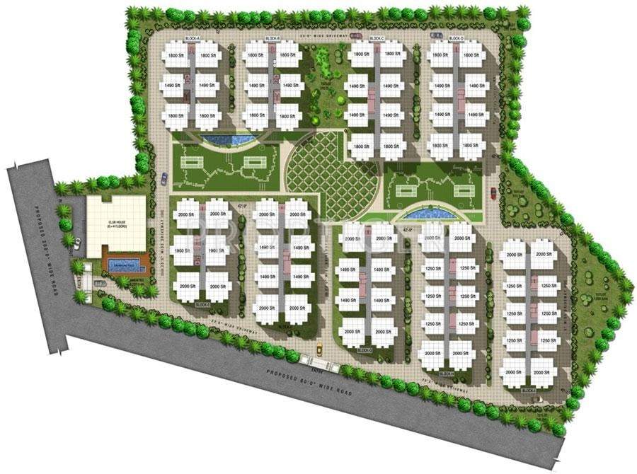  imperial heights Images for Layout Plan of Aditya Imperial Heights