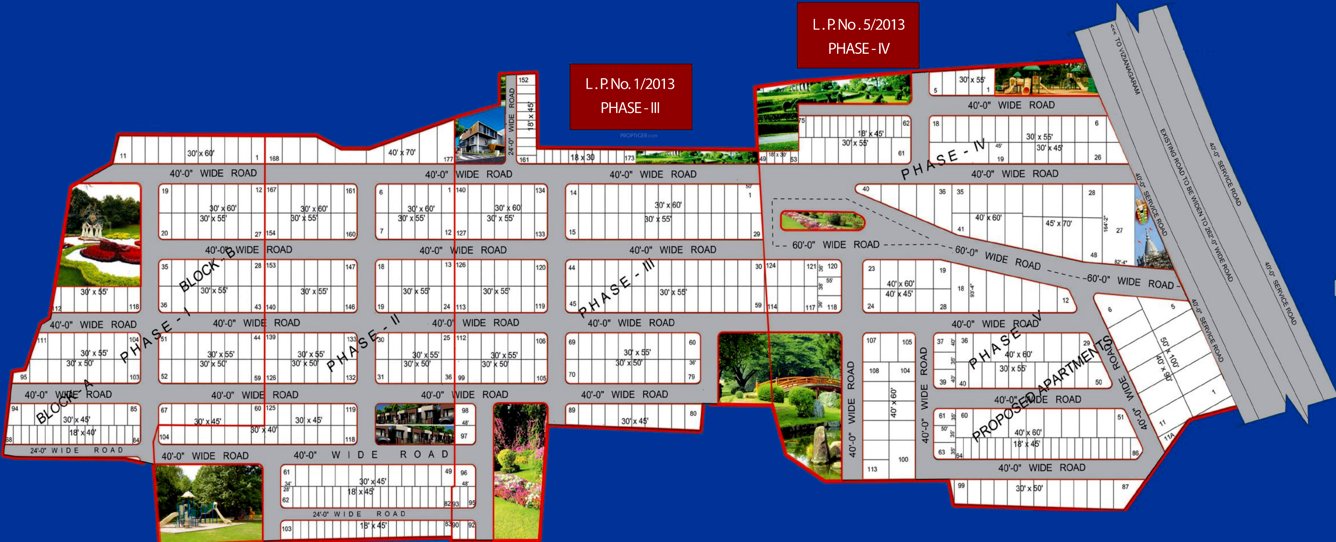 Images for Layout Plan of Bhoomatha Prasanth Vihar