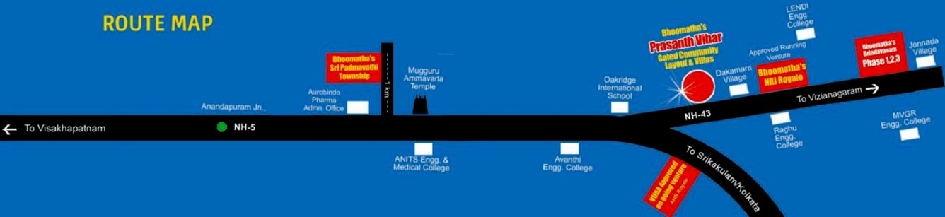 Images for Location Plan of Bhoomatha Prasanth Vihar