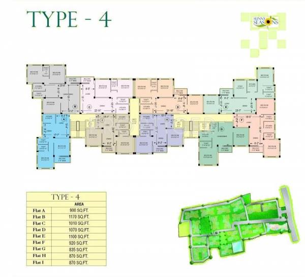 Images for Cluster Plan of Starlite Group Sunny Seasons