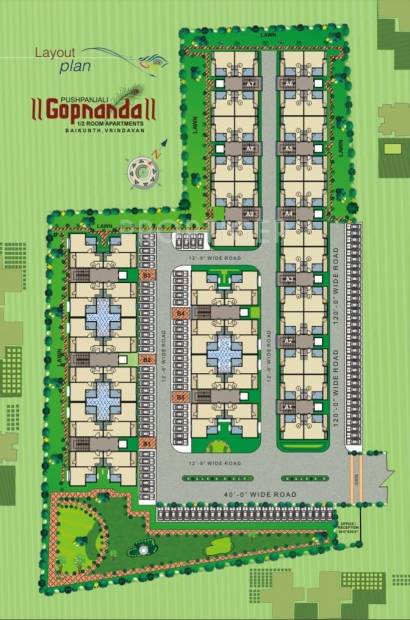 Images for Layout Plan of Pushpanjali Gopananda