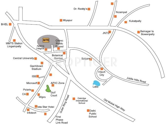 Images for Location Plan of Gauthami Alakananda Residency