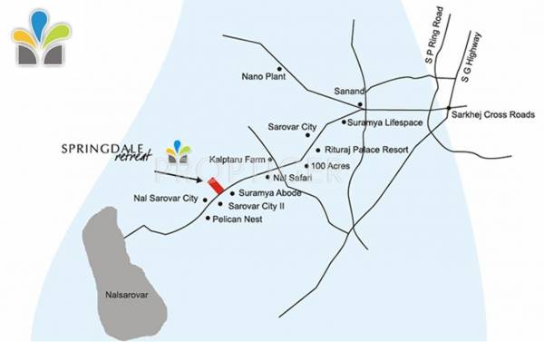 Images for Location Plan of Sandesh Springdale Retreat
