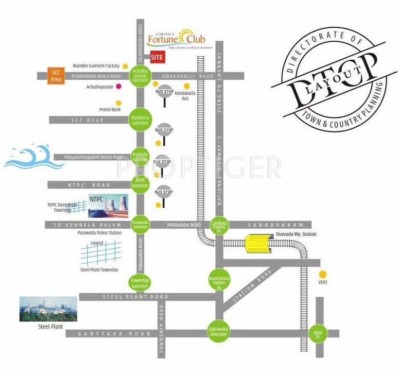 Images for Location Plan of Vasundhara Lorvens Fortune Club