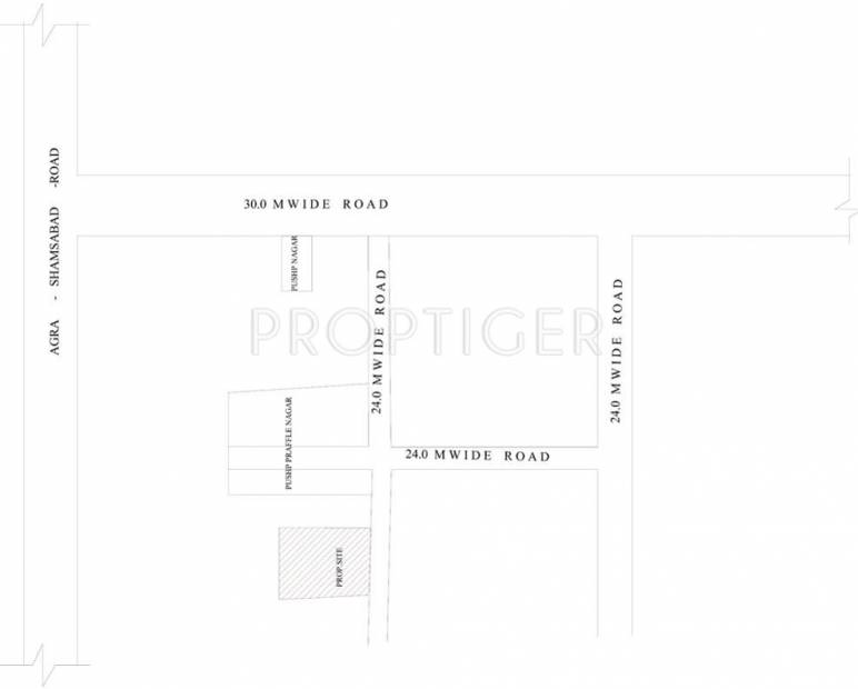 Images for Location Plan of Pushpanjali Gold