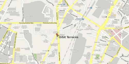  terraces Images for Location Plan of Orbit Terraces