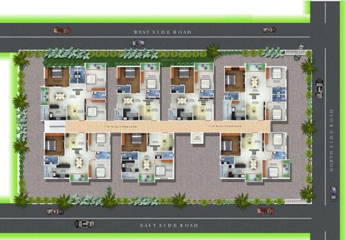 Images for Cluster Plan of Green Tulasi