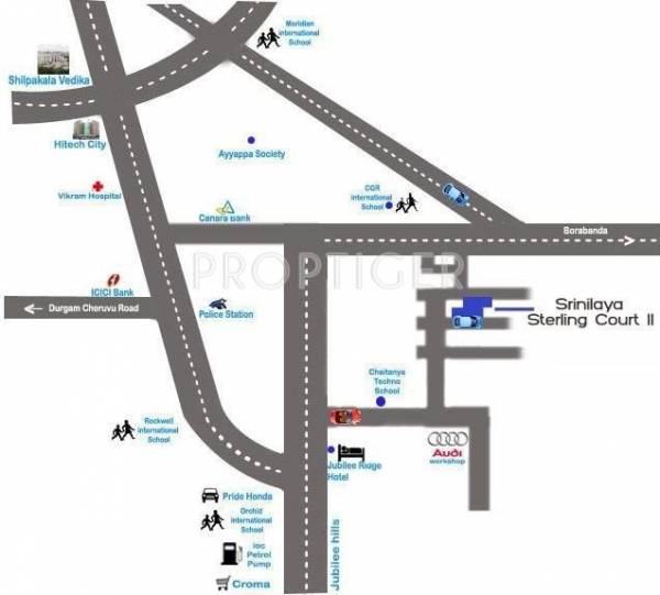 Images for Location Plan of Pradeep Srinilaya Sterling Court II