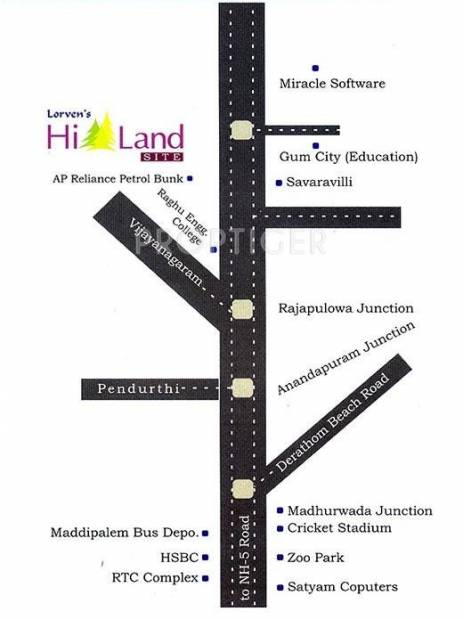 Images for Location Plan of Vasundhara Lorvens Hi Land