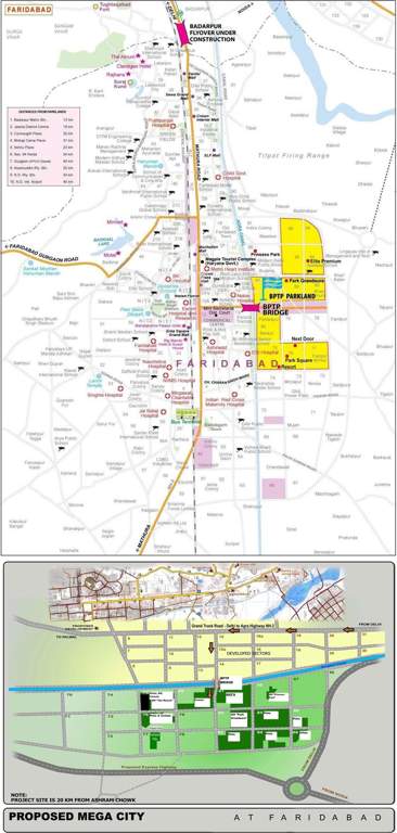  park elite premium Images for Location Plan of BPTP Park Elite Premium