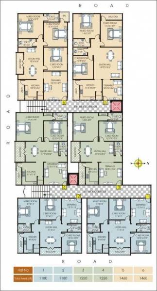Images for Cluster Plan of Jaya Bharathi Sagar Heights