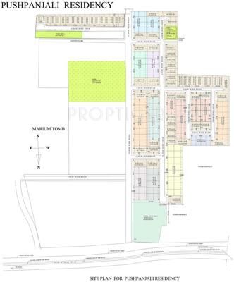 Images for Layout Plan of Pushpanjali Residency residency Images for Layout Plan of Pushpanjali Residency