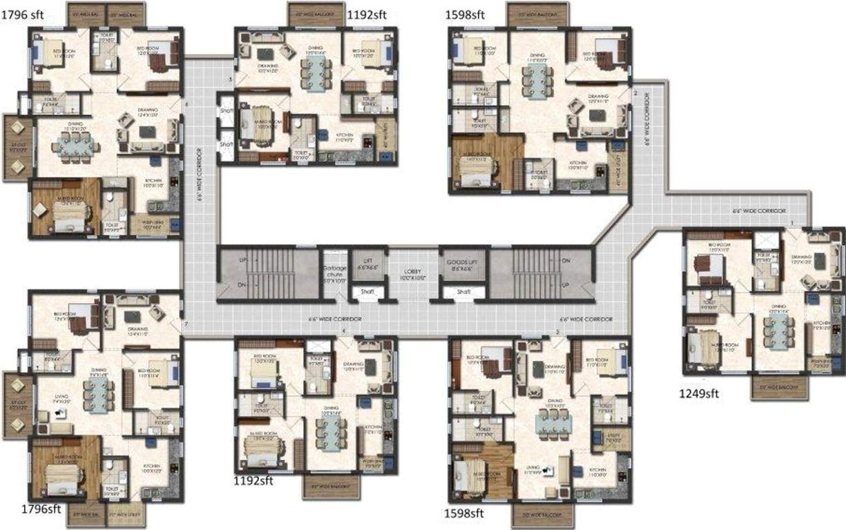  dharmista Images for Cluster Plan of RV Dharmista
