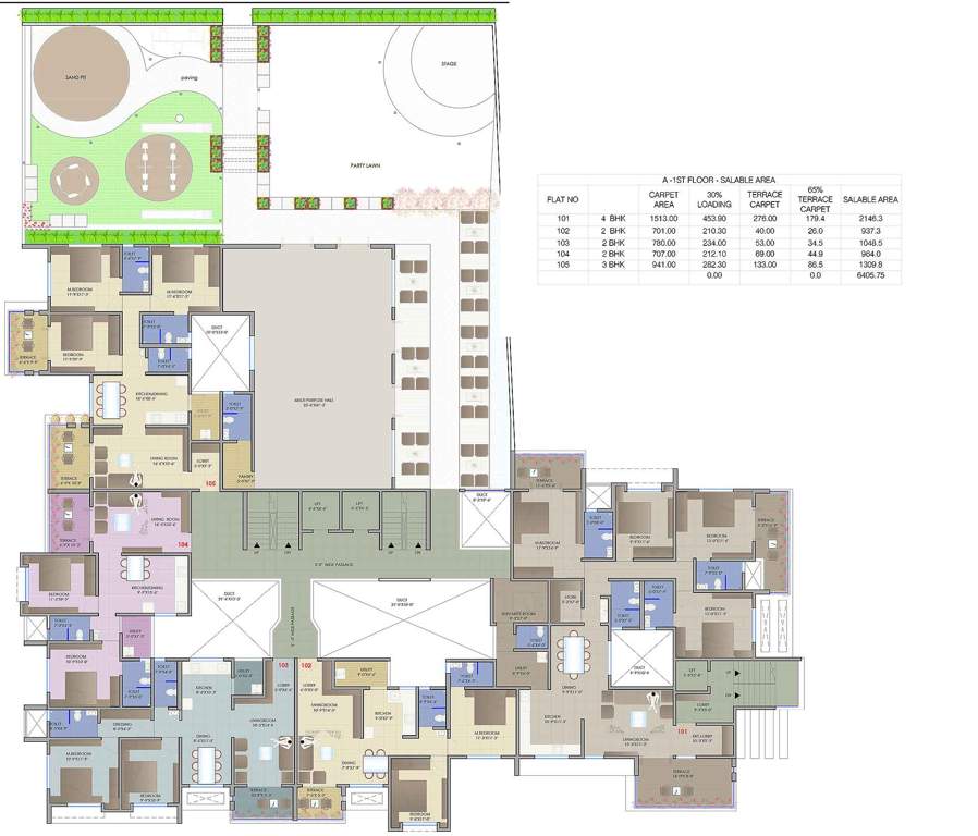 Images for Cluster Plan of Tirth Park Avenue Phase 1