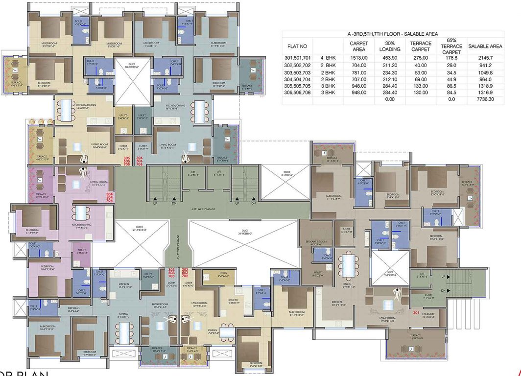 Images for Cluster Plan of Tirth Park Avenue Phase 1