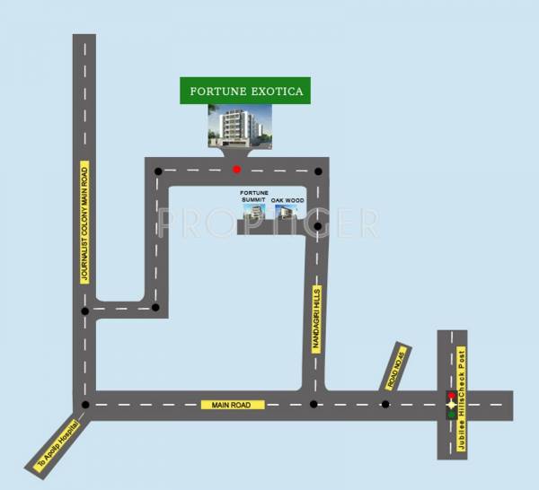 Images for Location Plan of Sri Fortune Exotica Images for Location Plan of Sri Fortune Exotica