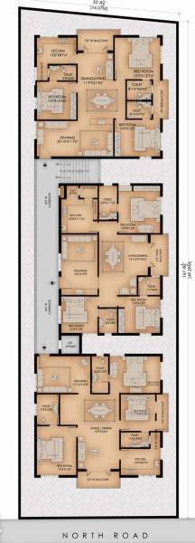 Images for Cluster Plan of Aditya Hill Paradise 2